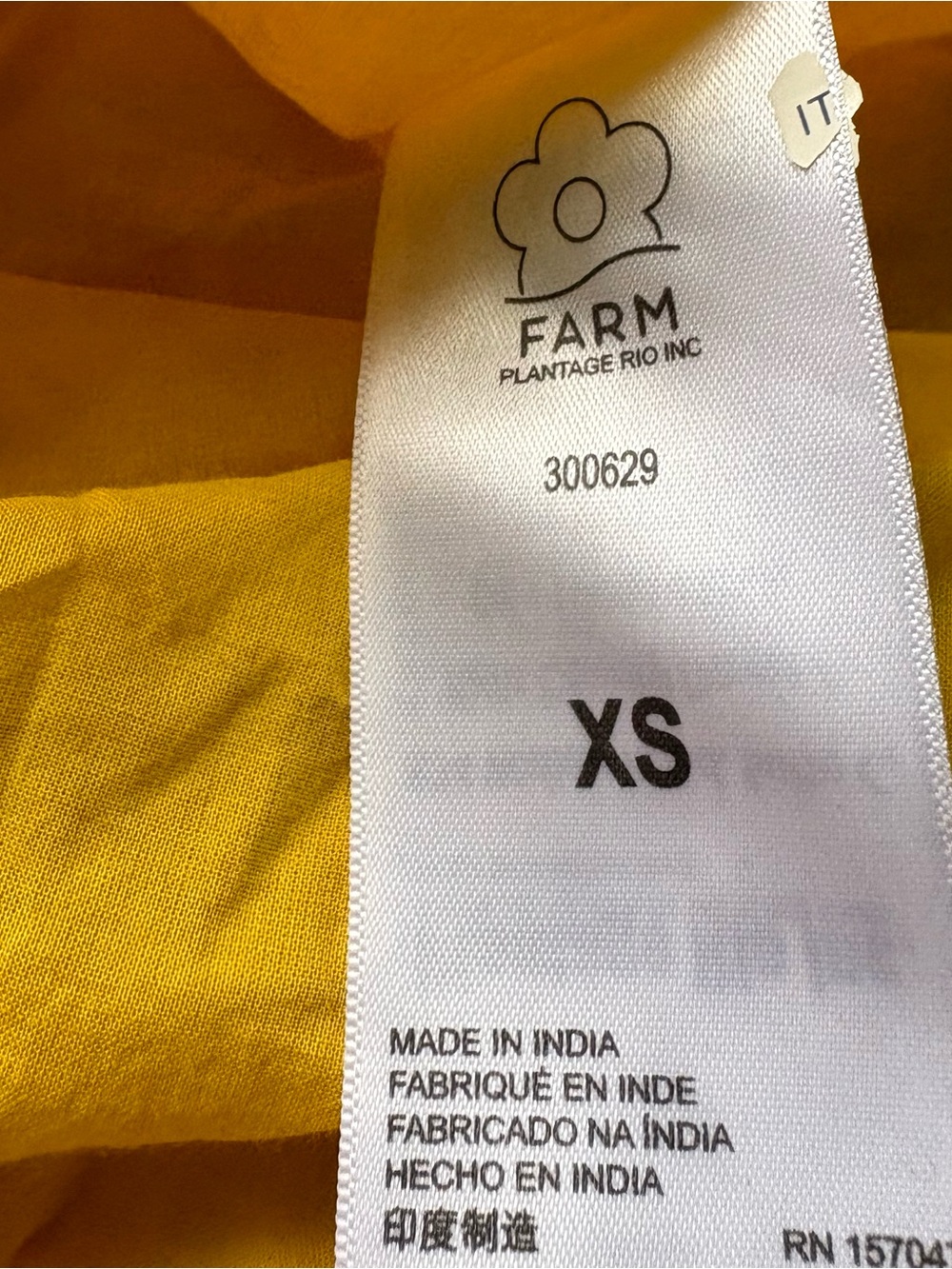Farm Rio Dream Fruit Ruffled Mini Dress. Extra Small - Picture 11 of 12